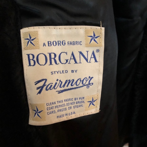 Vintage Fairmoor Borgana Plush Coat - Picture 2 of 3